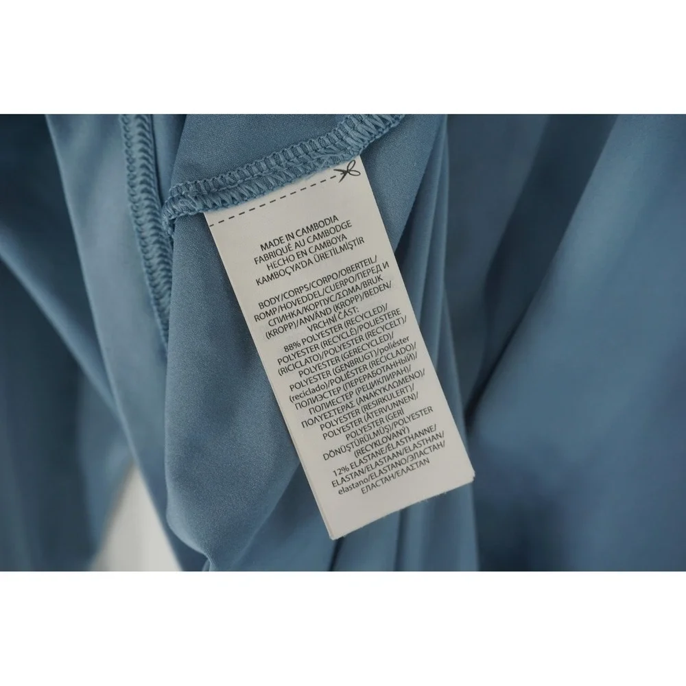 RLX Ralph Lauren Polo‎ Shirt Blue Long Sleeve Golf Vintage Club Men's Medium